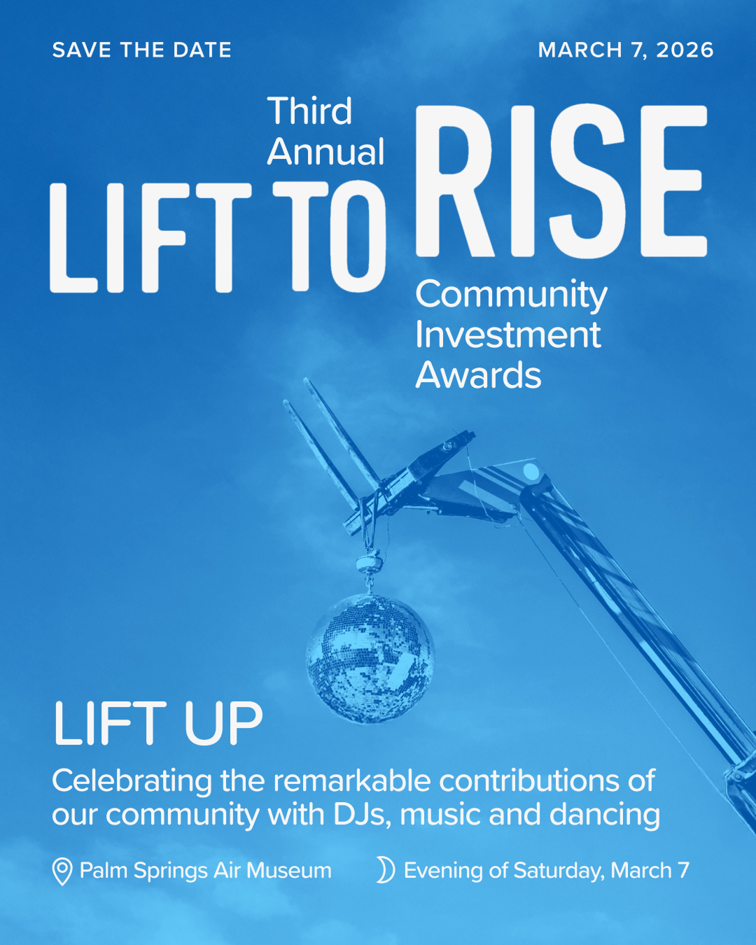 Save the Date: 3rd Annual Community Investment Awards